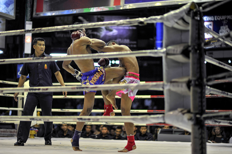 Images of Boxing in Thailand, Bangkok